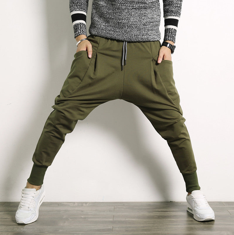 Tokyo Flex Plus-Size Harem Suspender Pants