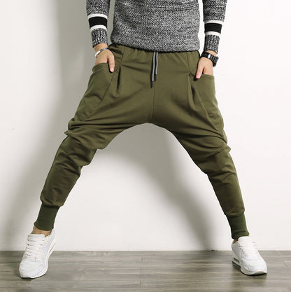 Tokyo Flex Plus-Size Harem Suspender Pants