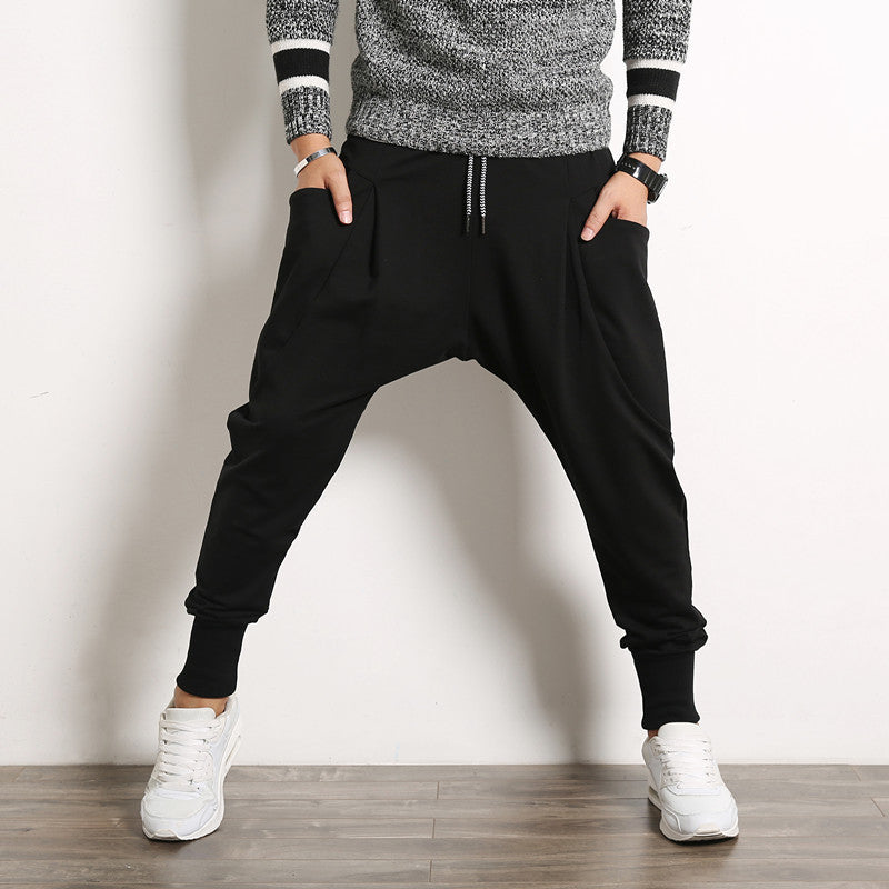 Tokyo Flex Plus-Size Harem Suspender Pants