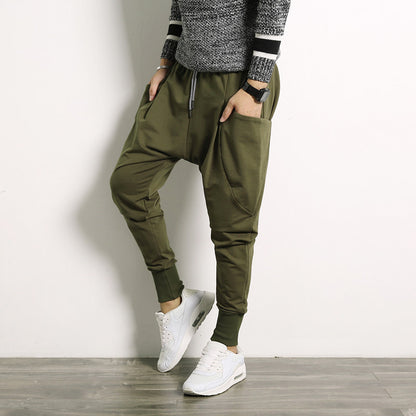 Tokyo Flex Plus-Size Harem Suspender Pants