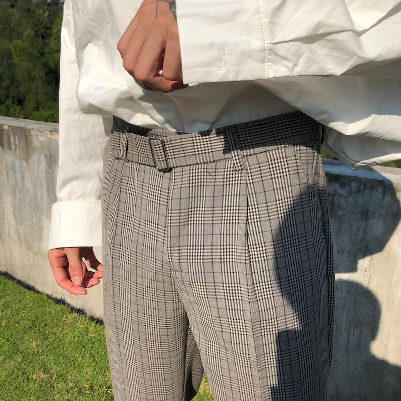 Cuibuju 20SS Korean Plaid Loose-Fit Single-Breasted Jacket