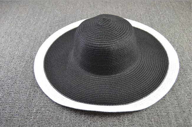 Oversized Summer UV Protection Straw Hat