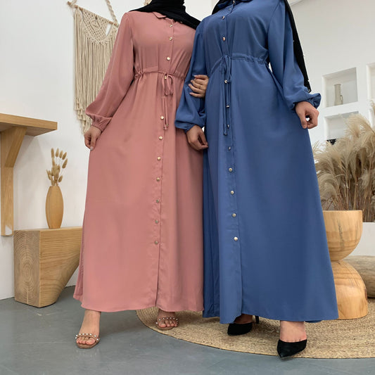 Elegance Defined Buttoned Dress