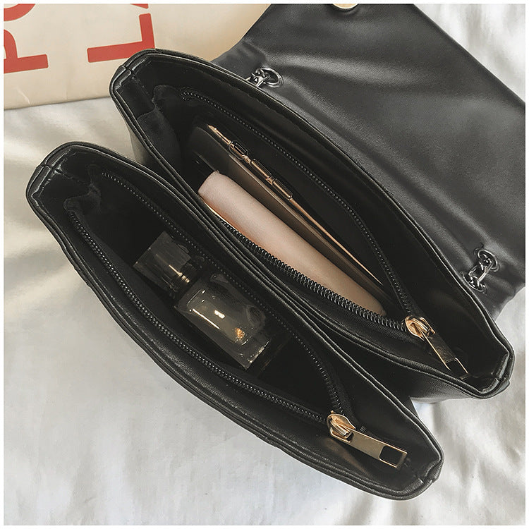 Lingge Glam Chain Crossbody