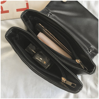 Lingge Glam Chain Crossbody