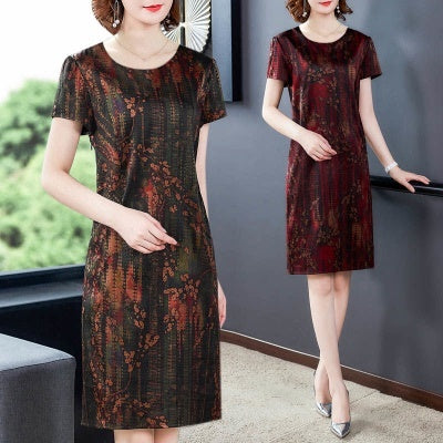 Silken Majesty Dress