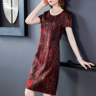 Silken Majesty Dress