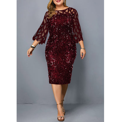 Sparkle Queen Sequin Dress