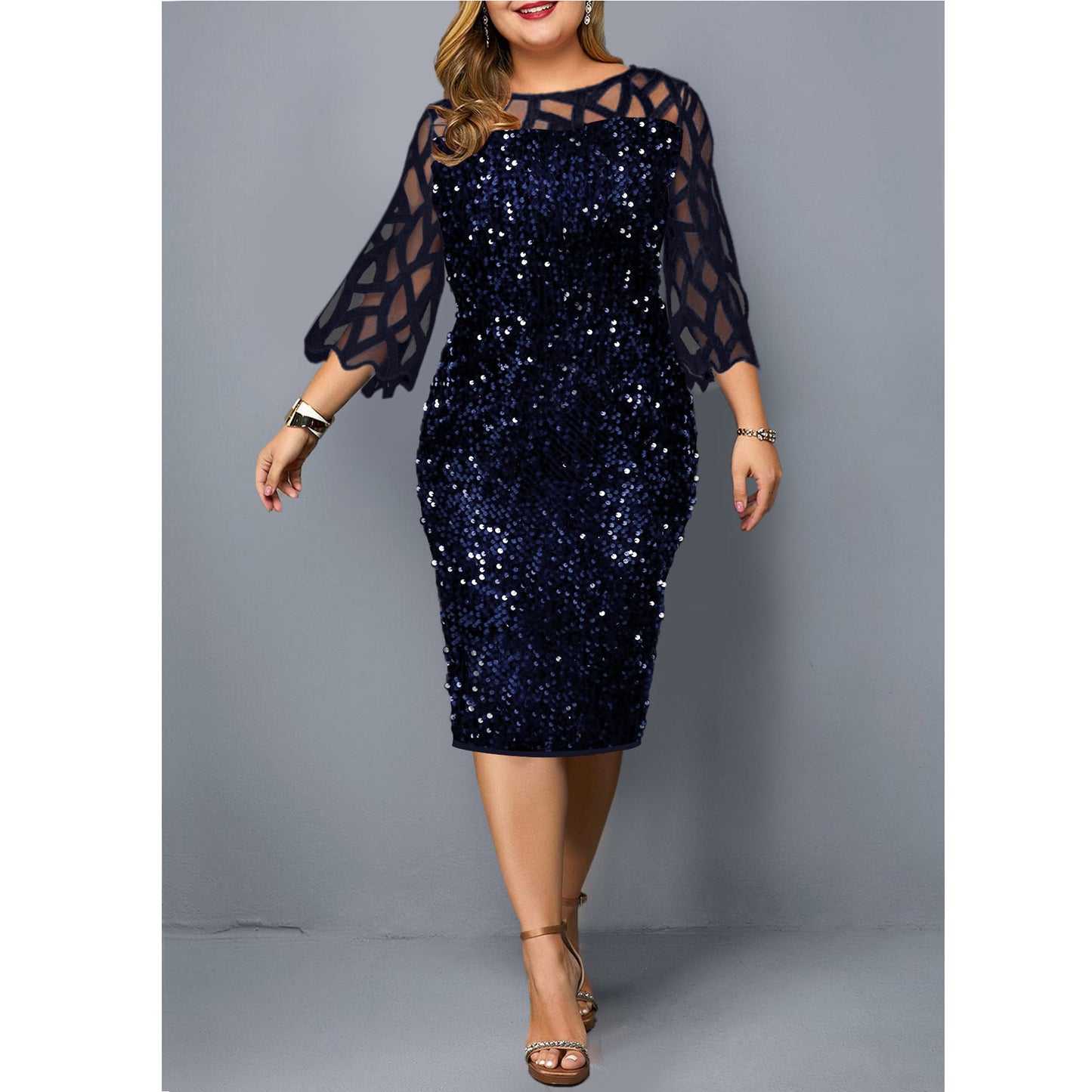 Sparkle Queen Sequin Dress