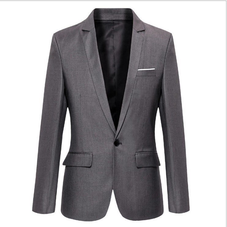 Modern Korean Style Casual Small Suit Jacket for Men