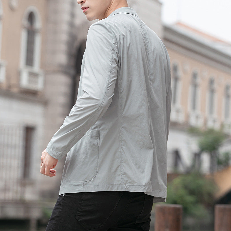 Summer Shield Thin Collar Suit