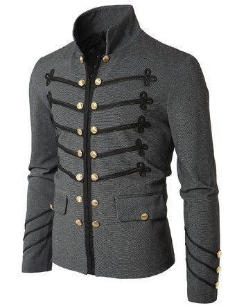 Elite Urban Double-Breasted Suit Jacket