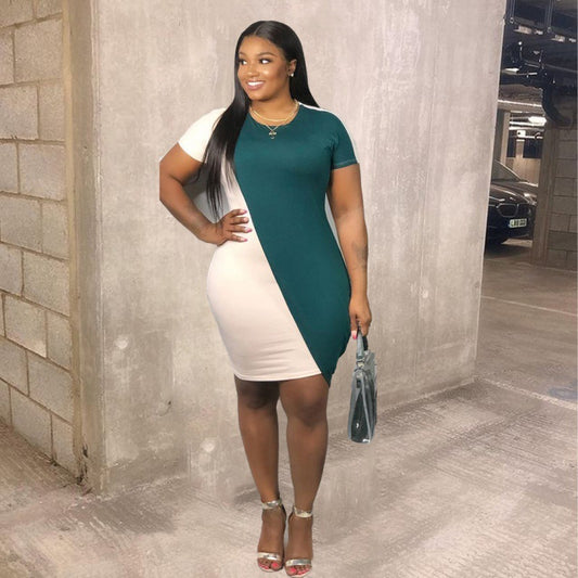 Verdant Vibe Plus Size Dress