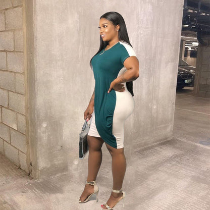 Verdant Vibe Plus Size Dress