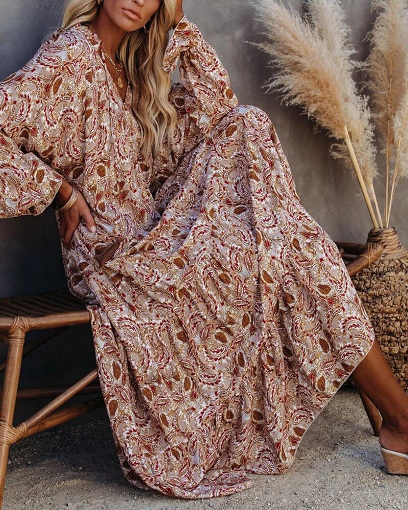 Coastal Bloom Maxi