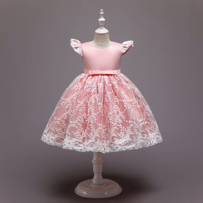 Flower Petal Dream: Puffy Princess Dance Dress