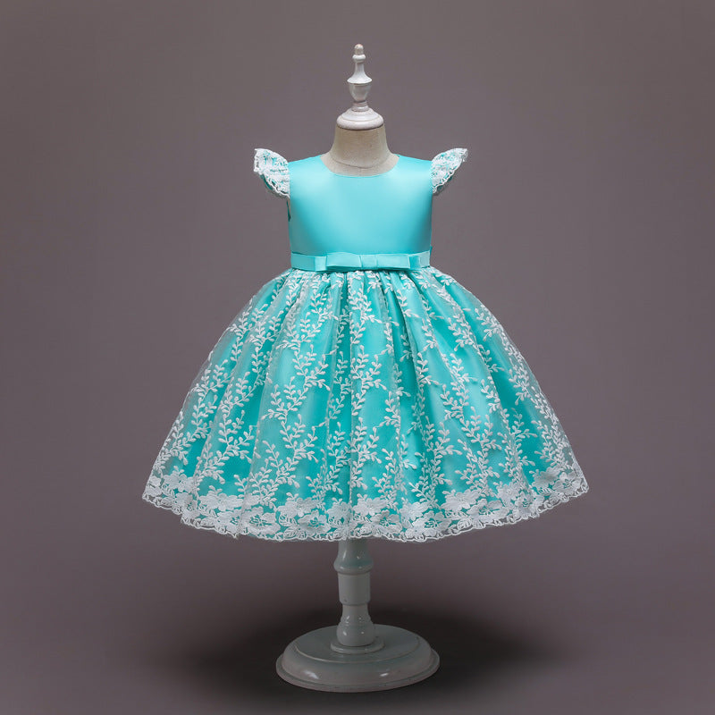 Flower Petal Dream: Puffy Princess Dance Dress