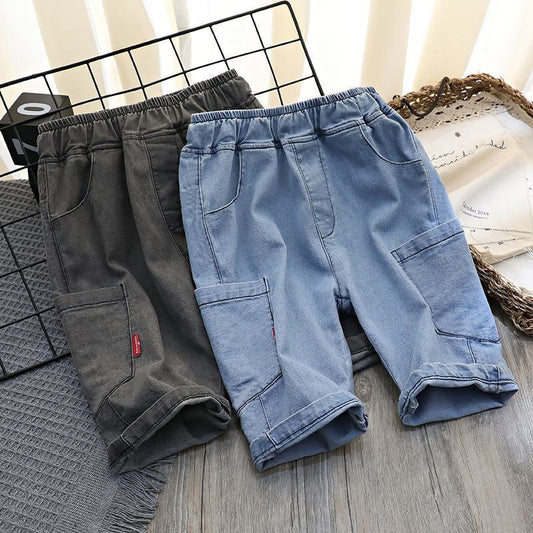 Cool Breeze: Loose Cotton Summer Ice Pants