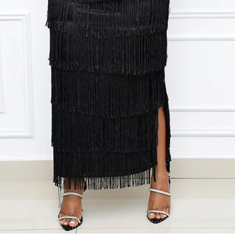 Sassy Mesh Allure Plus Dress