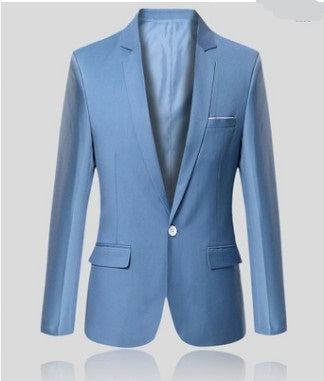 Modern Korean Style Casual Small Suit Jacket for Men