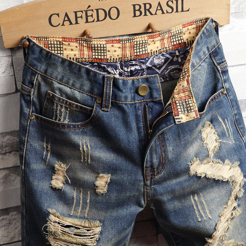 Denim Breeze Capris
