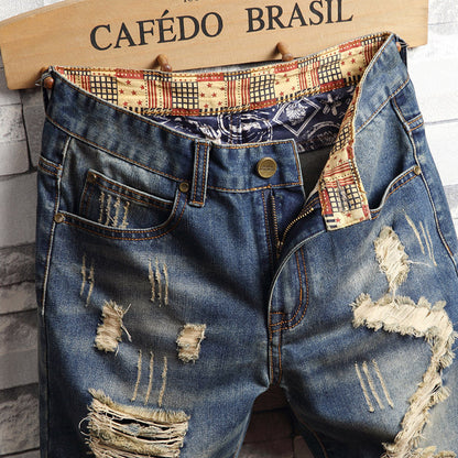 Denim Breeze Capris