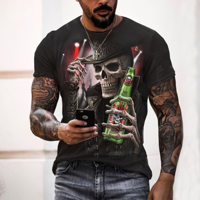 Skull Vibes 3D T-Shirt