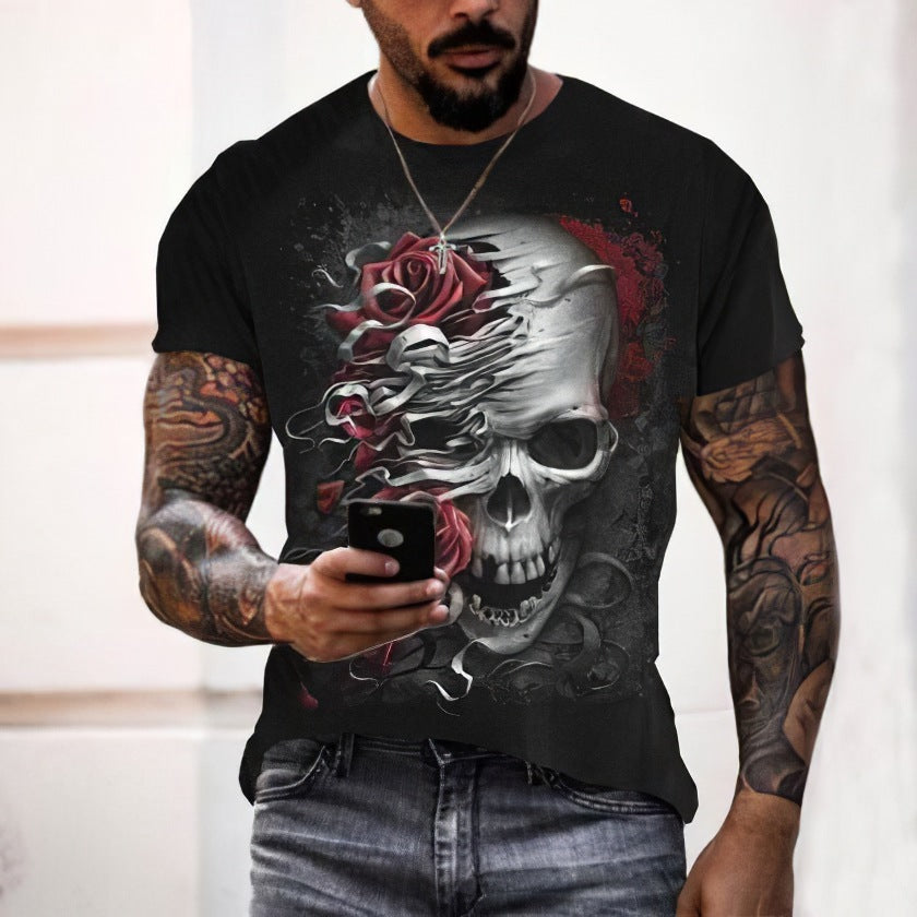 Skull Vibes 3D T-Shirt