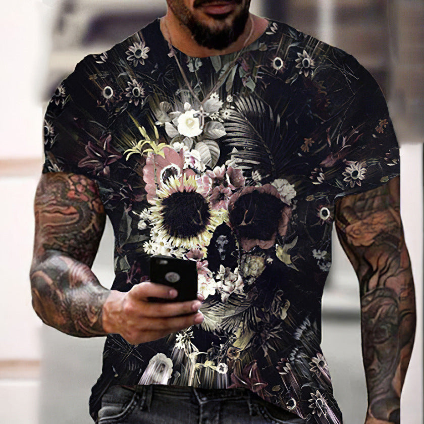Skull Vibes 3D T-Shirt