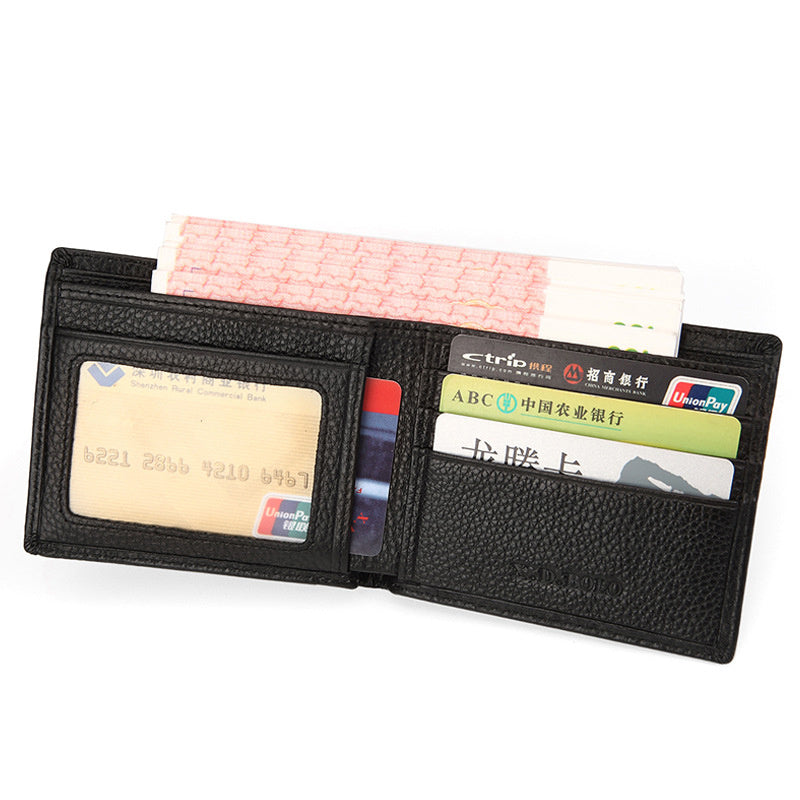 Elite Edge Slim Leather Wallet for Men