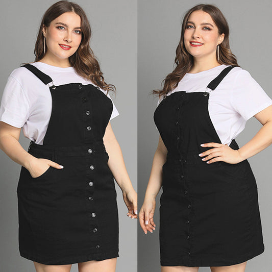 Urban Ease Curvy Dungarees