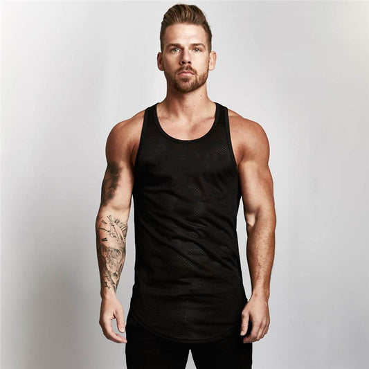 Athletic Tank Top for Men – Lightweight Gym Workout Vest