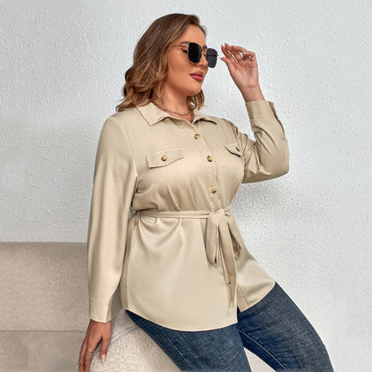 Graceful Flow Top – Plus Size Comfort Fit