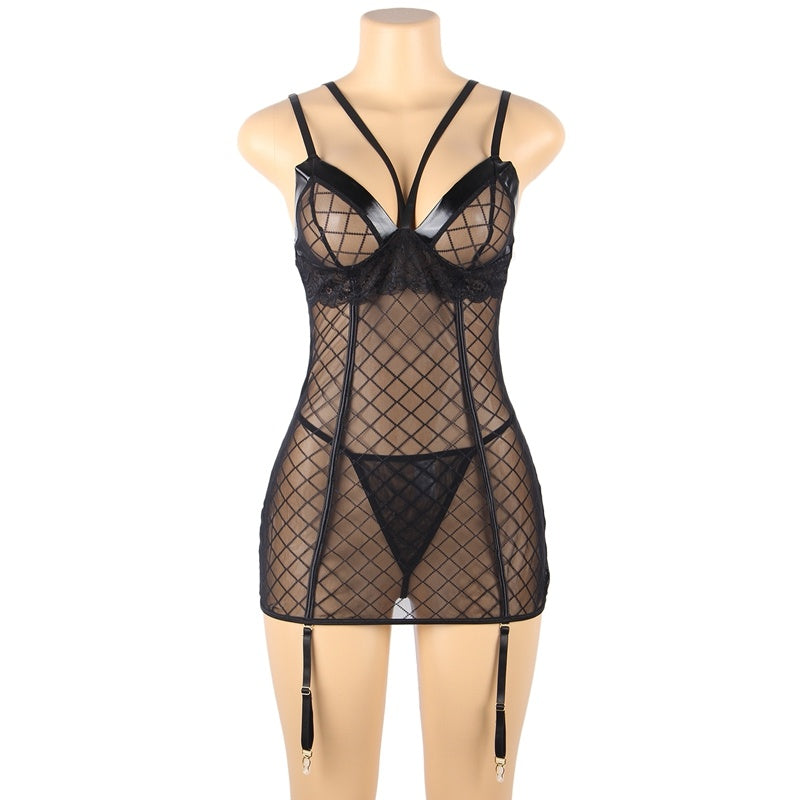 Women's Suspender Skirt Erotische Lingerie
