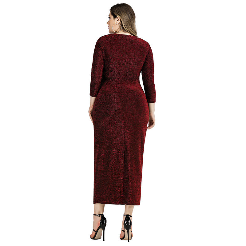 Glitter Glow Plus Dress