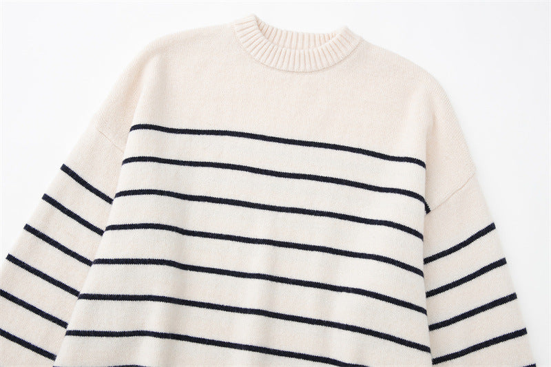 Urban Stripe Knit Pullover