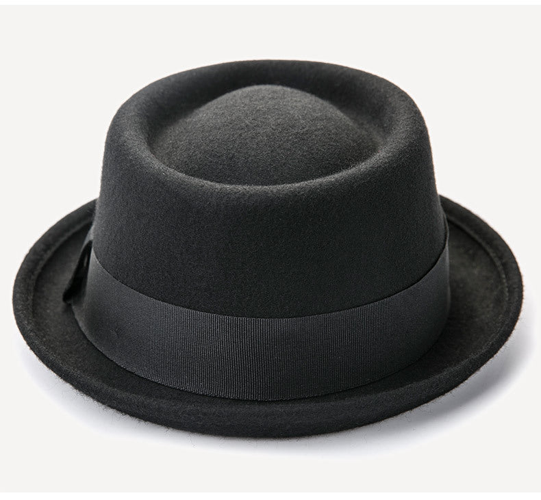 Classic Wool Knit Hat for Men