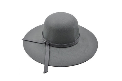 Graceful Bloom Floral-Accent Sun Hat for Women