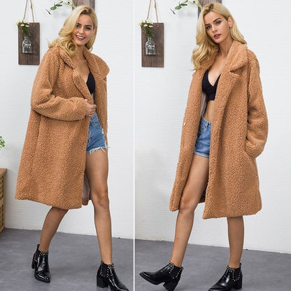 Urban Luxe Faux Fur Coat
