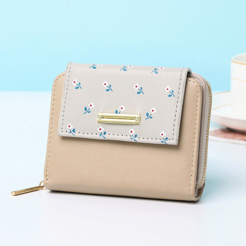 Print Pop Zipper Wallet