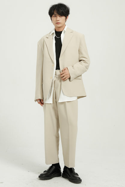 Relaxed Style Loose Fit Suit