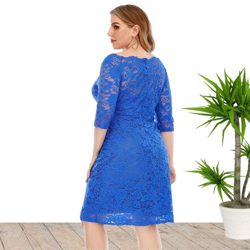 Luxe Lace Charm Dress