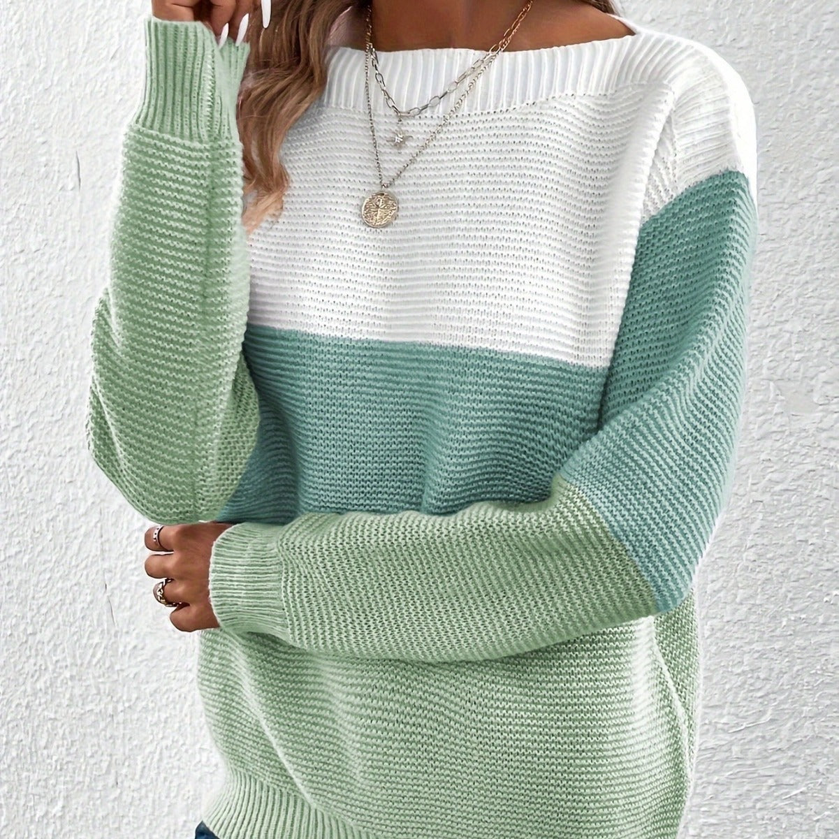 Cozy Harmony Round Neck Knitwear