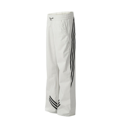 Tri Stripe Patchwork Casual Pants for Men