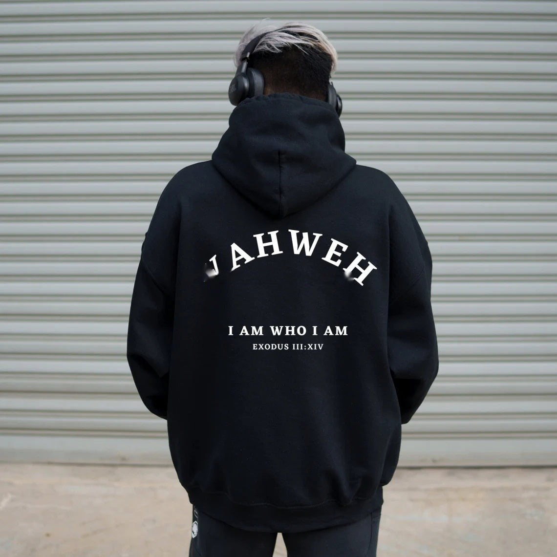 Urban Script Letter Sweater