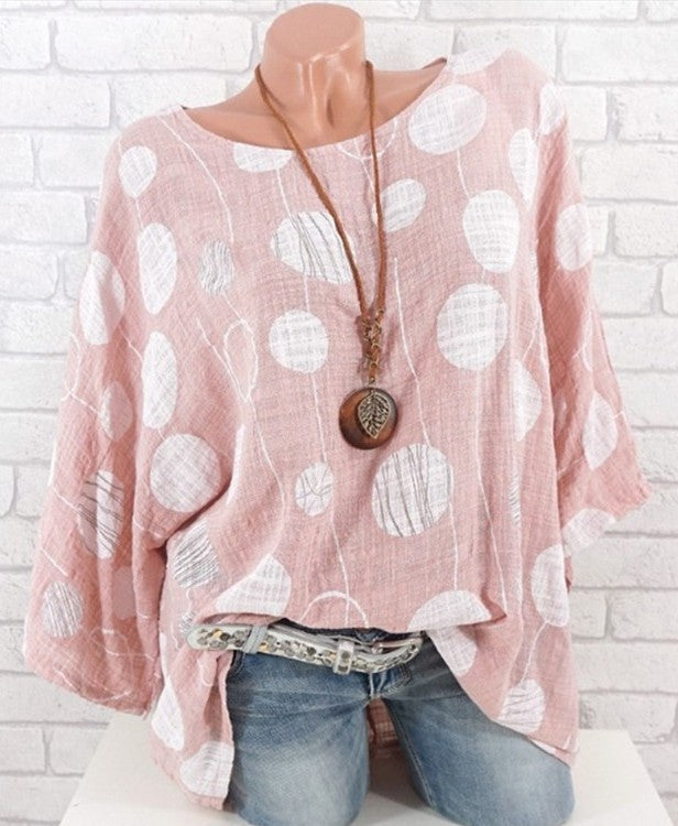 Bold Blossom Plus Size Shirt