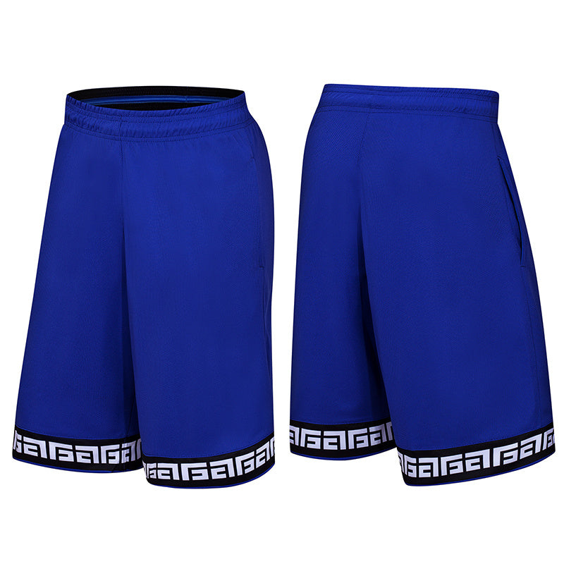 Fitness Shorts for Men – Lightweight Letter Print Gymwear