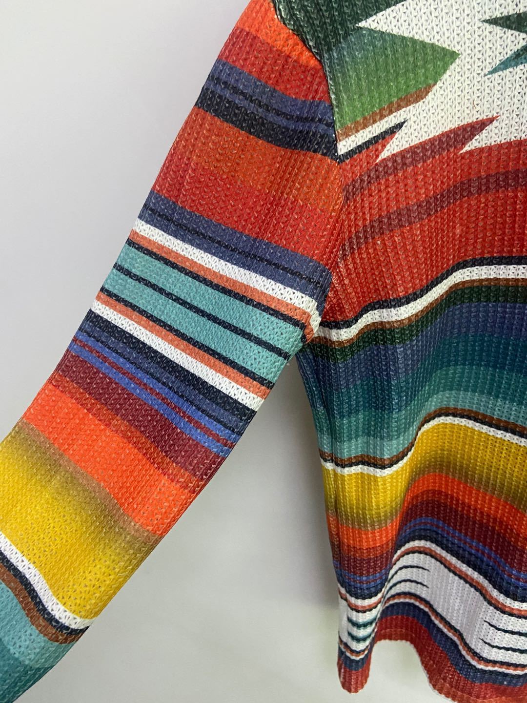 Urban Flow Striped Drape Jacket