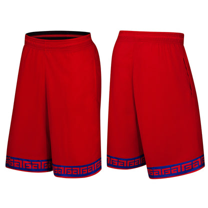 Fitness Shorts for Men – Lightweight Letter Print Gymwear
