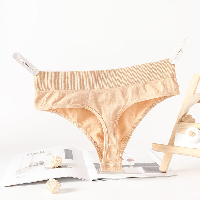 Elegant Lace Thong Lingerie Panties